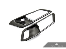Load image into Gallery viewer, AutoTecknic Dry Carbon Interior Door Handle Trim Set - G80 M3