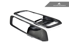 Load image into Gallery viewer, AutoTecknic Dry Carbon Interior Door Handle Trim Set - G80 M3