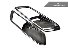 Load image into Gallery viewer, AutoTecknic Dry Carbon Interior Door Handle Trim Set - G80 M3