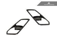 Load image into Gallery viewer, AutoTecknic Dry Carbon Interior Door Handle Trim Set - G80 M3