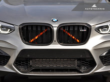 Load image into Gallery viewer, AutoTecknic Replacement Dry Carbon Grille Surround Set - F97 X3M | F98 X4M