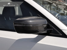Load image into Gallery viewer, AutoTecknic Replacement Version II Dry Carbon Mirror Covers - G30 5-Series | G32 6-Series GT | G11 7-Series