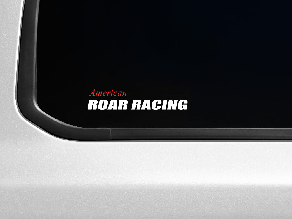Americal Roar Racing Decal - Transparent Background | 2 pcs
