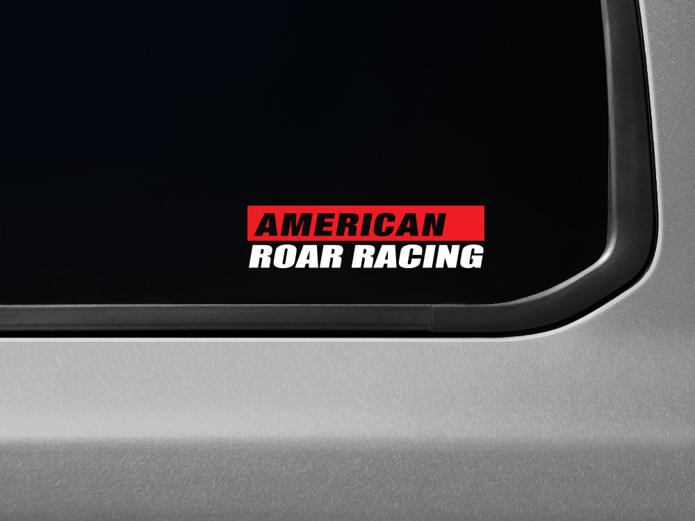 Americal Roar Racing Decal - Transparent Background | 2 pcs