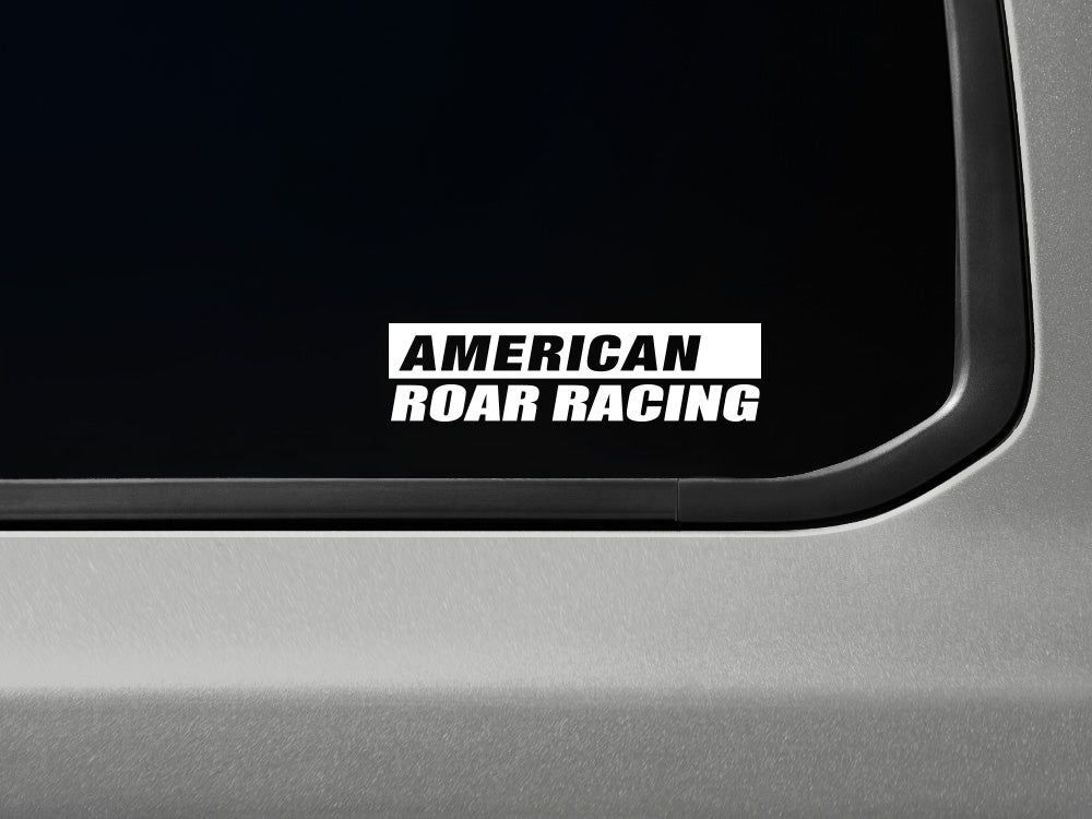 Americal Roar Racing Decal - Transparent Background | 2 pcs