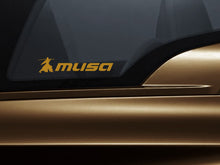 Load image into Gallery viewer, MUSA Decal - Transparent Background | 2 pcs