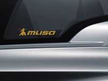 Load image into Gallery viewer, MUSA Decal - Transparent Background | 2 pcs