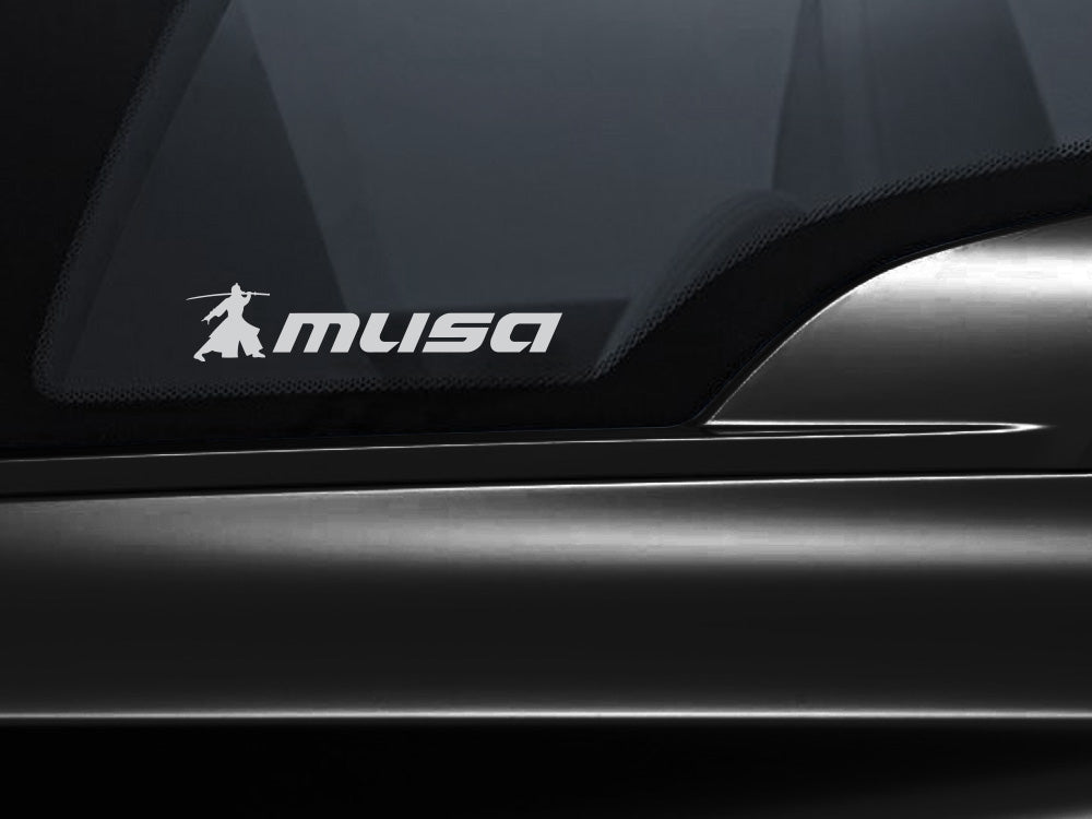 MUSA Decal - Transparent Background | 2 pcs