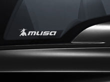 Load image into Gallery viewer, MUSA Decal - Transparent Background | 2 pcs