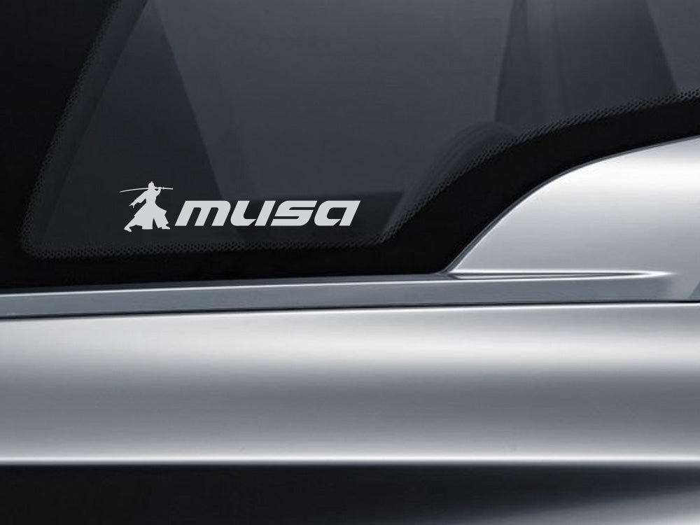 MUSA Decal - Transparent Background | 2 pcs