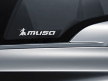 Load image into Gallery viewer, MUSA Decal - Transparent Background | 2 pcs