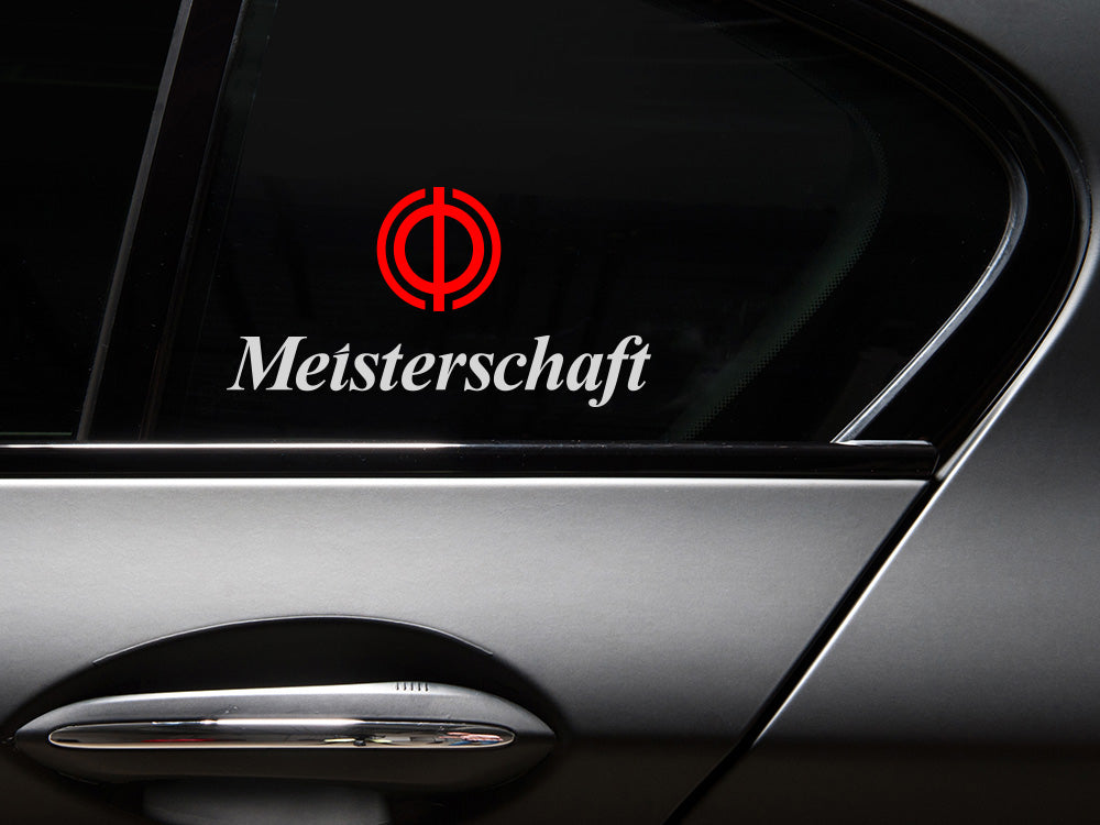 Meisterschaft Icon Decal - Transparent Background | 2 pcs