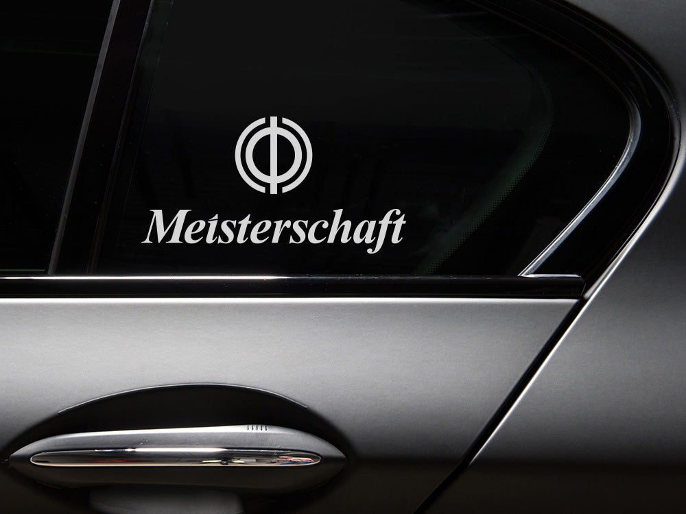 Meisterschaft Icon Decal - Transparent Background | 2 pcs