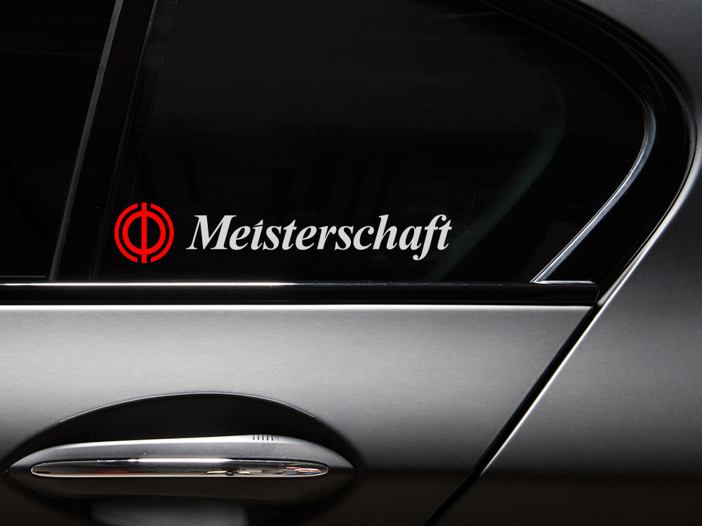 Meisterschaft Icon Decal - Transparent Background | 2 pcs