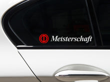 Load image into Gallery viewer, Meisterschaft Icon Decal - Transparent Background | 2 pcs