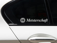 Load image into Gallery viewer, Meisterschaft Icon Decal - Transparent Background | 2 pcs
