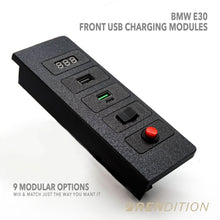 Load image into Gallery viewer, BMW E30 FRONT USB CHARGING MODULES
