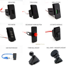 Load image into Gallery viewer, BMW E30 FRONT USB CHARGING MODULES