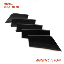 Load image into Gallery viewer, BMW E36 CARBON FIBER DUCKTAIL / REAR SPOILER KIT / REAR WING