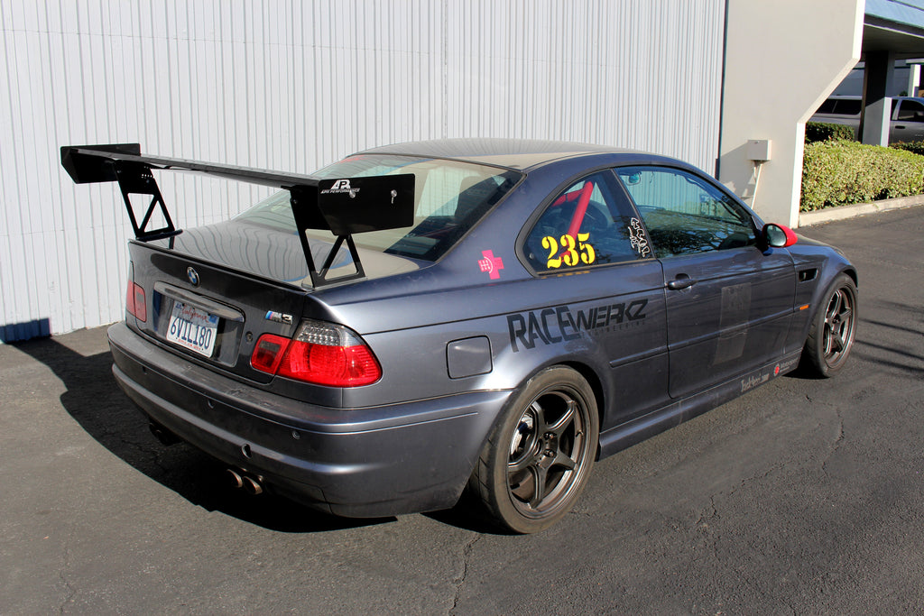 APR BMW E46 GT-250 Adjustable Wing 1998 - 2005