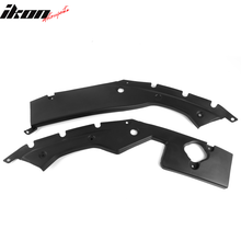 Load image into Gallery viewer, 2016-2020 Honda Civic Unpainted Black Engine Bay Side Panel Covers ABS