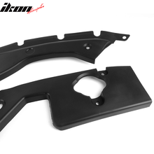 Load image into Gallery viewer, 2016-2020 Honda Civic Unpainted Black Engine Bay Side Panel Covers ABS