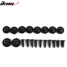 Load image into Gallery viewer, 2016-2020 Honda Civic Unpainted Black Engine Bay Side Panel Covers ABS