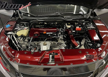 Load image into Gallery viewer, 2016-2020 Honda Civic Unpainted Black Engine Bay Side Panel Covers ABS