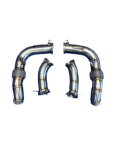 Load image into Gallery viewer, IRL F95 F96 X5M X6M MaxFlow Race Downpipes