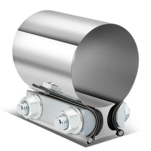 Load image into Gallery viewer, 2.25" Butt Joint Exhaust Band Clamp Muffler Coupler Stainless Steel