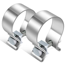 Load image into Gallery viewer, 2.0" Stainless Steel Narrow Band Exhaust Clamp Set (2 Pieces)