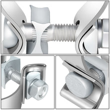 Load image into Gallery viewer, 2.25" Stainless Steel Narrow Band Exhaust Clamps (2-Pack)