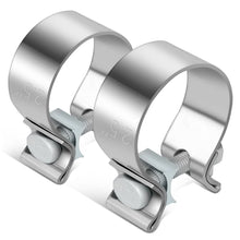 Load image into Gallery viewer, 2.5" Narrow Band Exhaust Seal Clamp 2-Piece Kit Stainless Steel