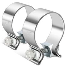 Load image into Gallery viewer, 3.0" Stainless Steel Narrow Band Exhaust Clamp Set (2 Pieces)