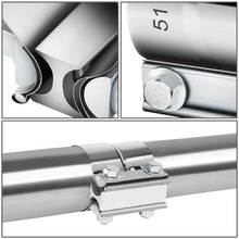 Load image into Gallery viewer, 2.0" Lap Joint Exhaust Band Clamp 2-Piece Stainless Steel