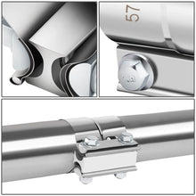 Load image into Gallery viewer, 2.25" Lap Joint Exhaust Band Clamp 2-Piece Kit Stainless Steel