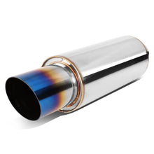 Load image into Gallery viewer, Universal 3.0" Tip 2.0" Inlet Performance Muffler 14.7" Total Length
