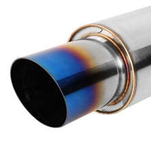 Load image into Gallery viewer, Universal 3.0" Tip 2.0" Inlet Performance Muffler 14.7" Total Length