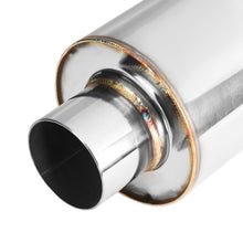 Load image into Gallery viewer, Universal 3.0" Tip Performance Exhaust Muffler 14.7" Length