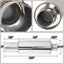 Load image into Gallery viewer, 3.0" Outlet Round Exhaust Muffler Tip - Polished Stainless Steel
