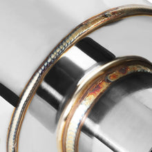 Load image into Gallery viewer, 4.0" Tip Stainless Steel Muffler 2.5" Inlet 18.5" Overall Length