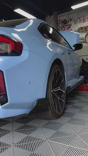 Load image into Gallery viewer, BMW 2 Series G87 M2 Carbon Fiber AT Rear Splitters (2023+)