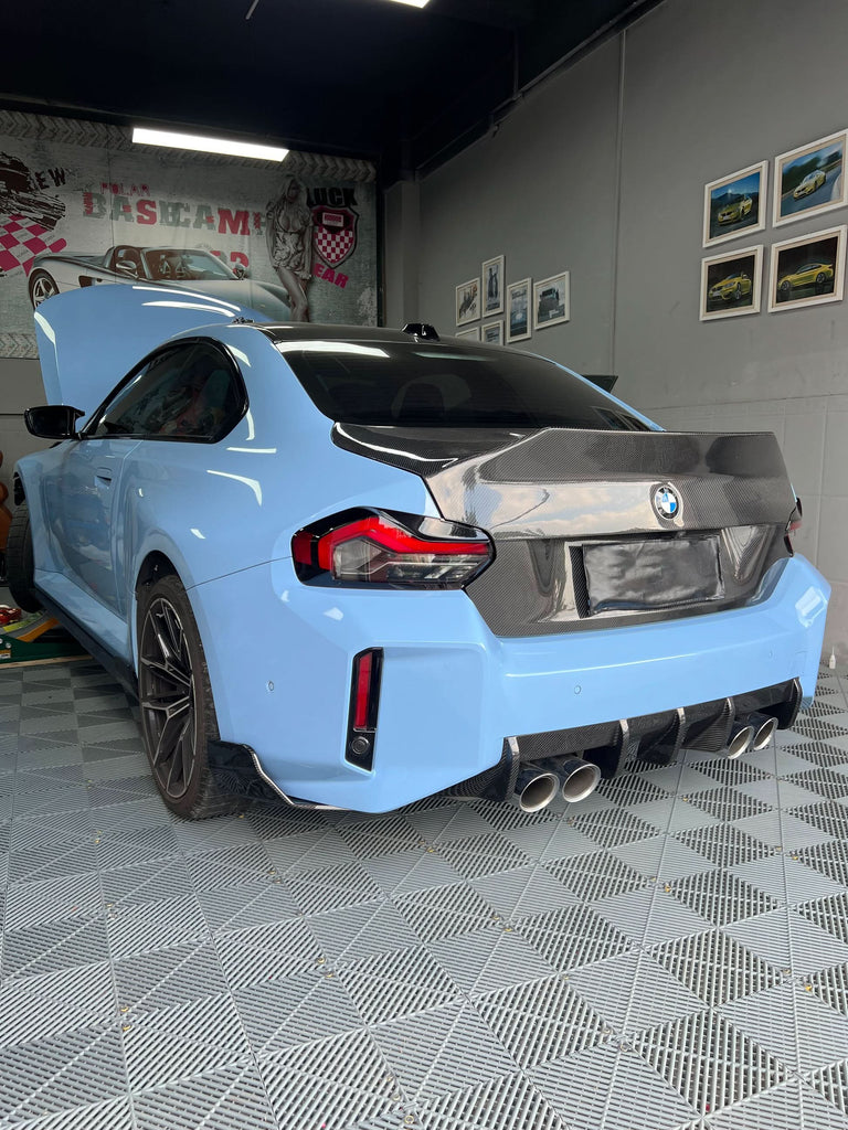 BMW 2 Series G87 M2 Carbon Fiber AT Rear Splitters (2023+)