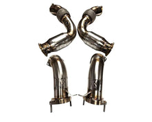Load image into Gallery viewer, S68 Engine 200 CEL Catted Downpipes Full Kit- Polished Finish (BM-EXH033PCAT)