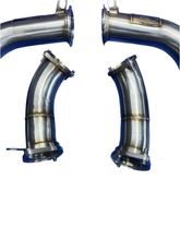 Load image into Gallery viewer, IRL F95 F96 X5M X6M MaxFlow Race Downpipes
