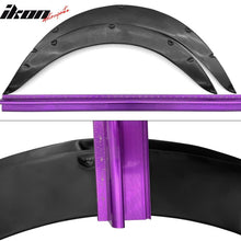 Load image into Gallery viewer, Fits Universal Fender Flares PU Unpainted Wheel Cover Protector 4PCS