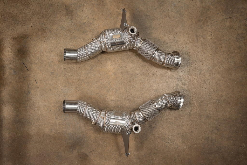 Valvetronic Designs Ferrari F8 Downpipes
