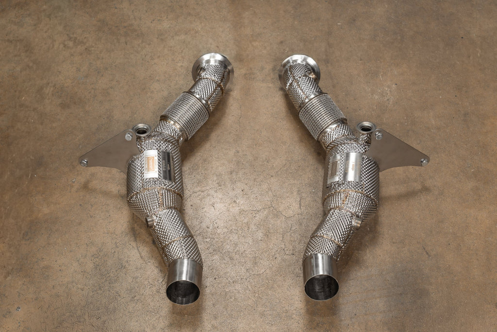 Valvetronic Designs Ferrari F8 Downpipes