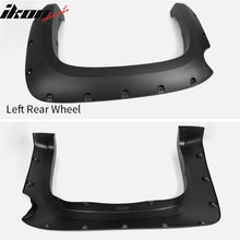 Load image into Gallery viewer, 2007-2013 Chevy Silverado 1500 69.3" Short Bed Black Fender Flares PP