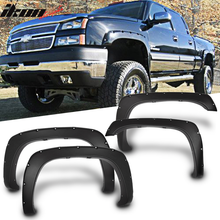 Load image into Gallery viewer, 1999-2007 Chevy Silverado 1500 2500 3500HD Pocket Rivet Fender Flares